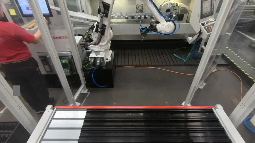 Automation of a Spinner CNC machine